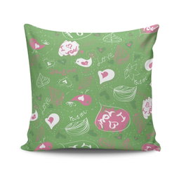 Aberto Design Cojín NKRLNT-015 Multicolor 43 x 43 cm